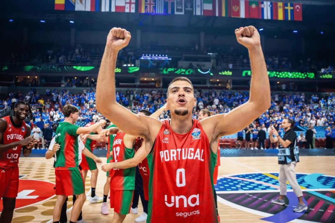 Diogo Brito e a vitória de Portugal no Mundial de Basquetebol